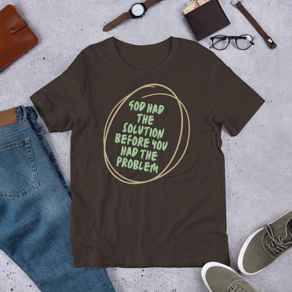 Solution/Problem Unisex t-shirt
