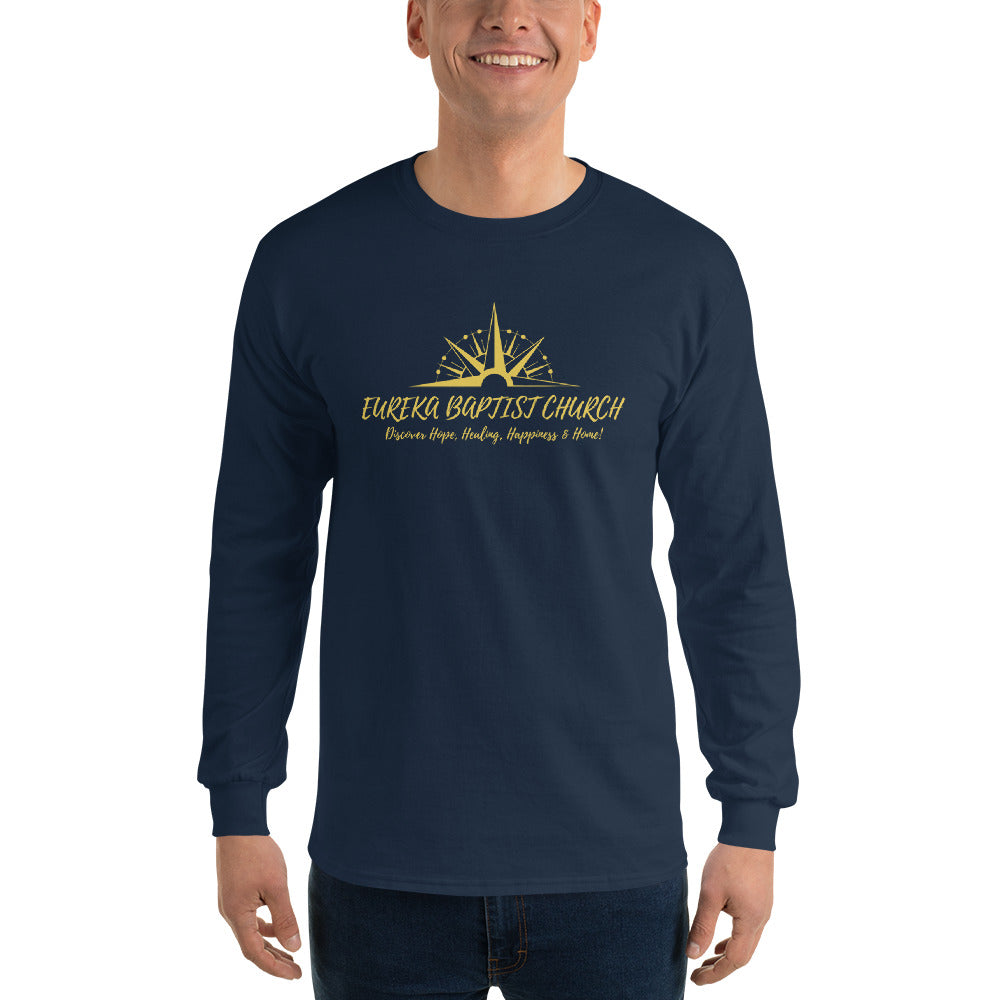 Eureka Logo Men’s Long Sleeve Tee Shirt