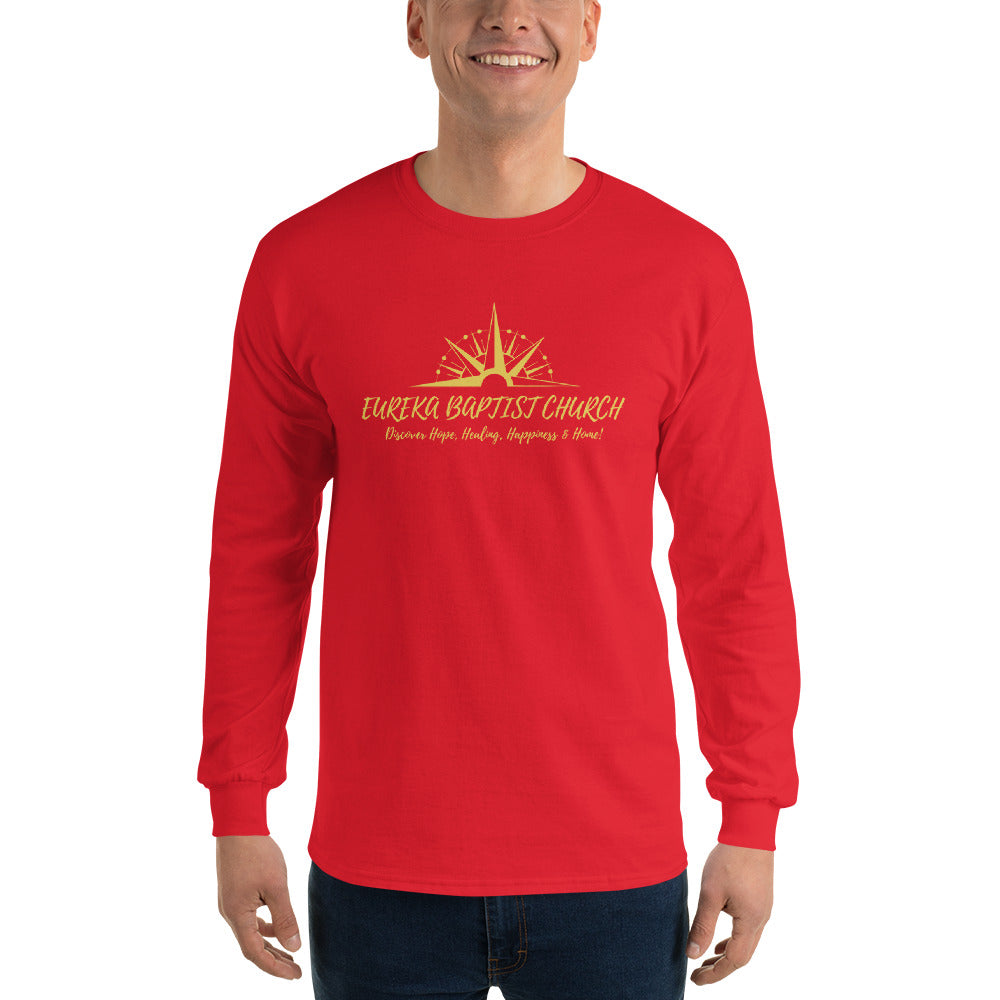 Eureka Logo Men’s Long Sleeve Tee Shirt