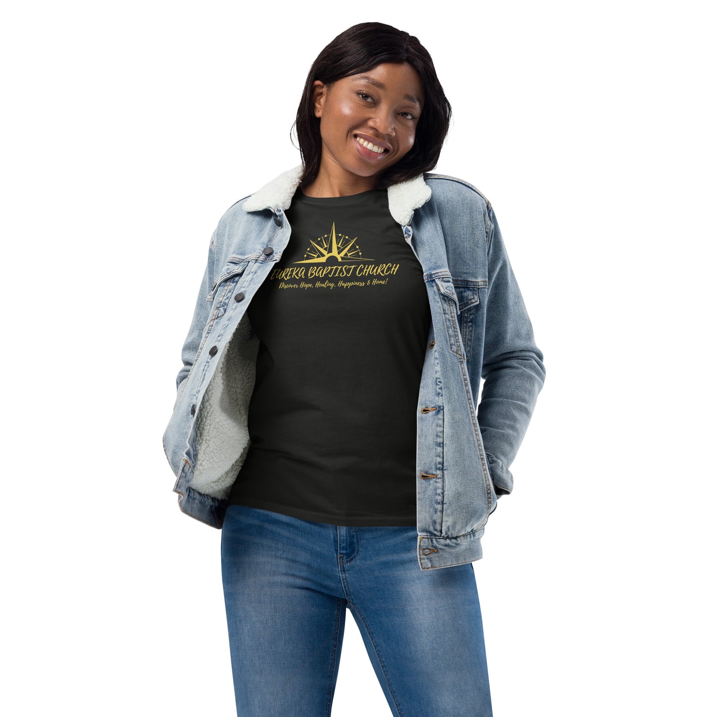 Eureka Logo Unisex (Ladies Or Gentlemen)  Fashion Long Sleeve Tee