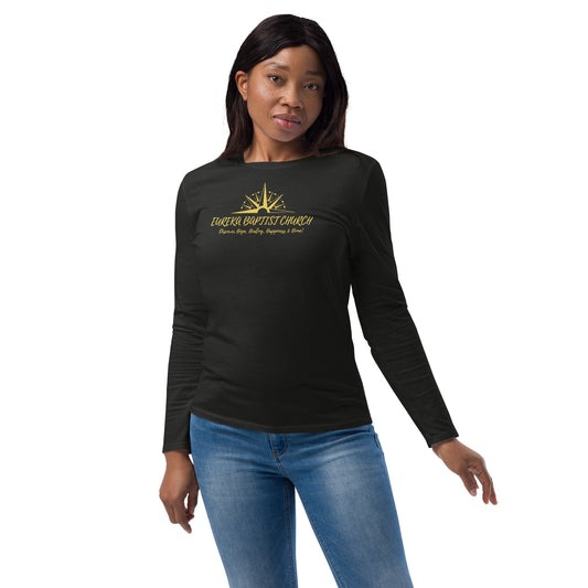 Eureka Logo Unisex (Ladies Or Gentlemen)  Fashion Long Sleeve Tee