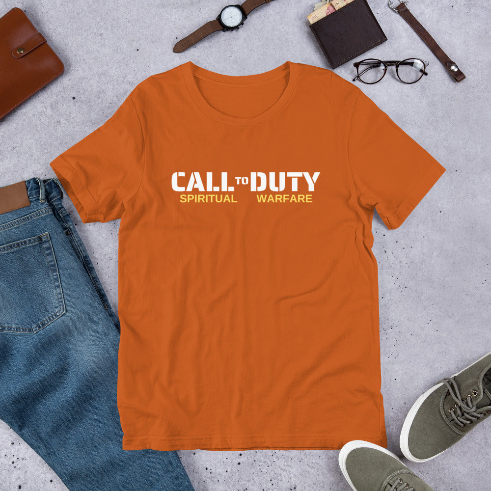 Call To Duty Unisex t-shirt