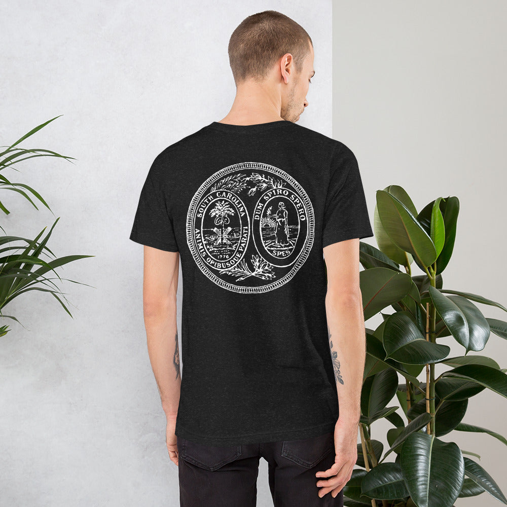 SC front 7 back Unisex t-shirt