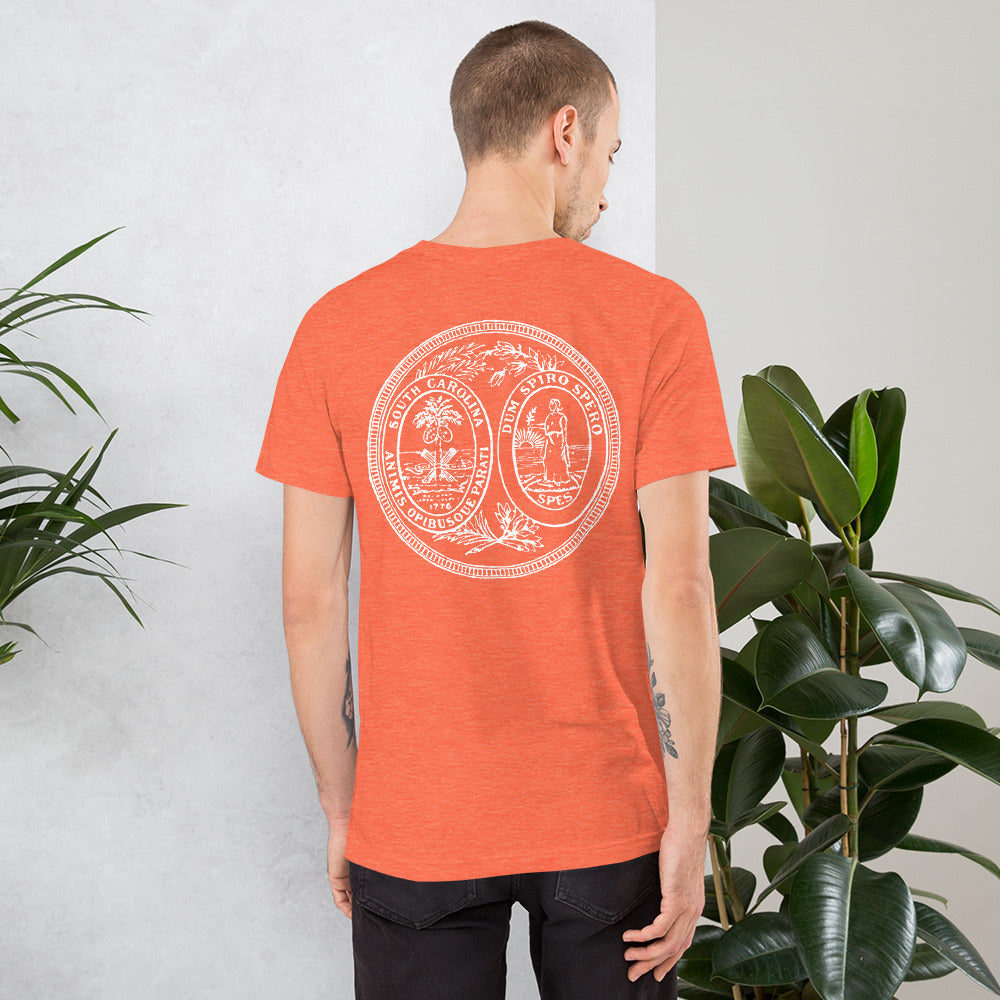 SC front 7 back Unisex t-shirt