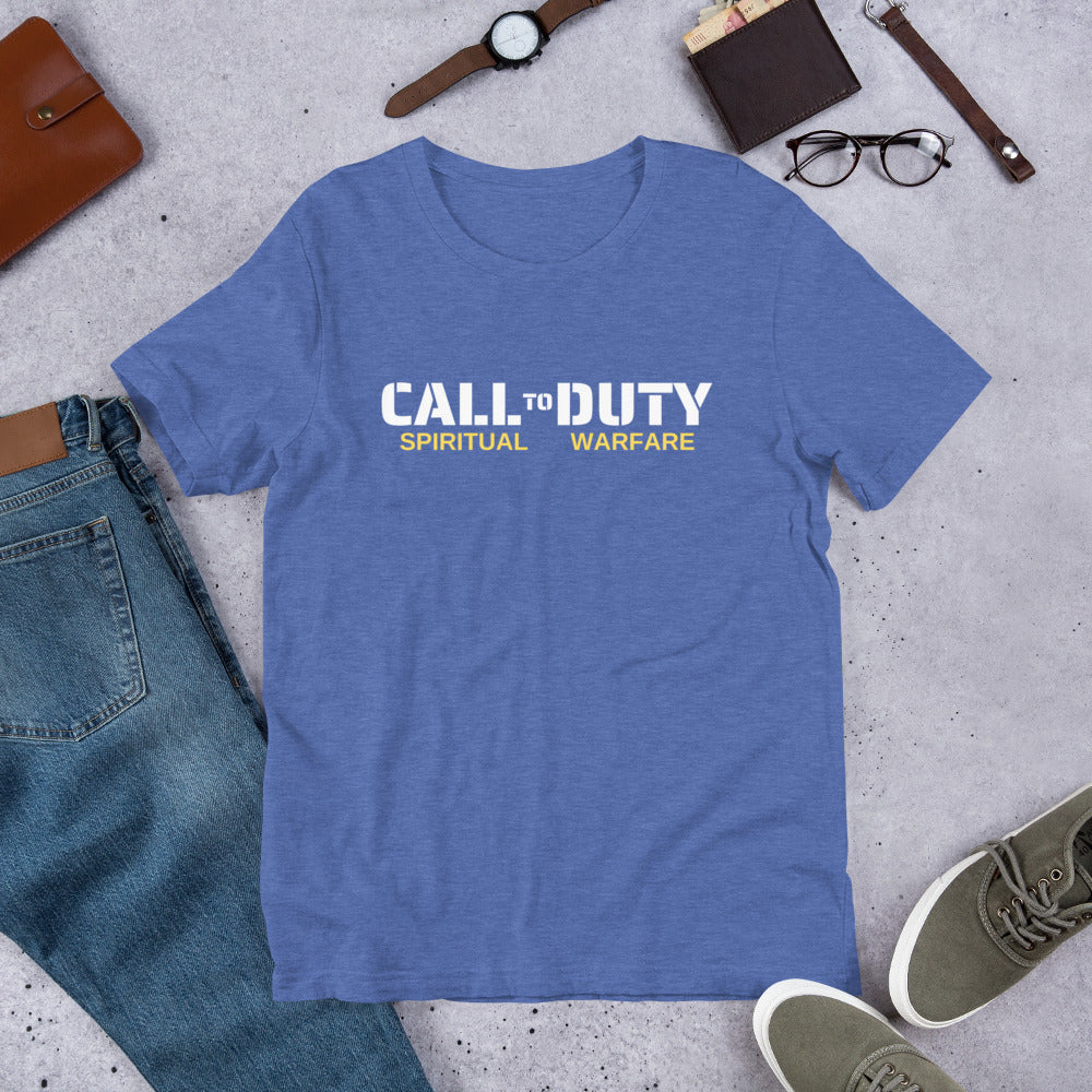 Call To Duty Unisex t-shirt