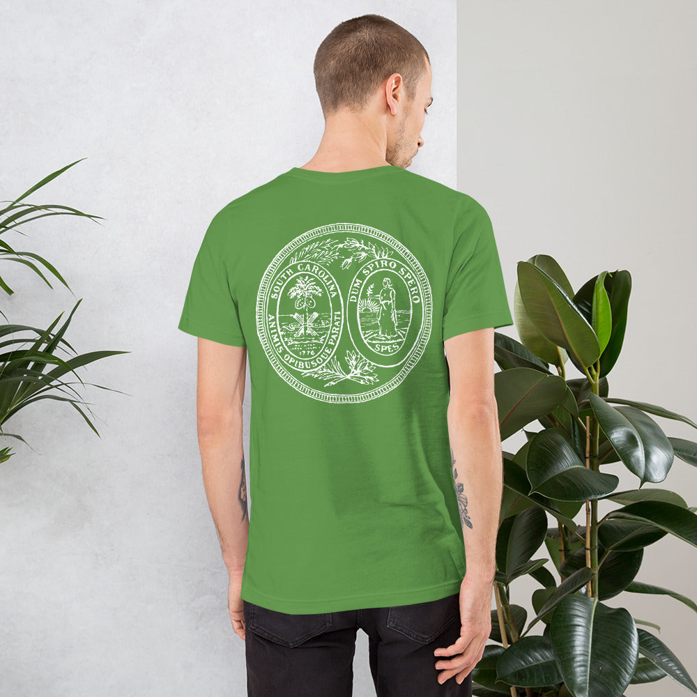 SC front 7 back Unisex t-shirt
