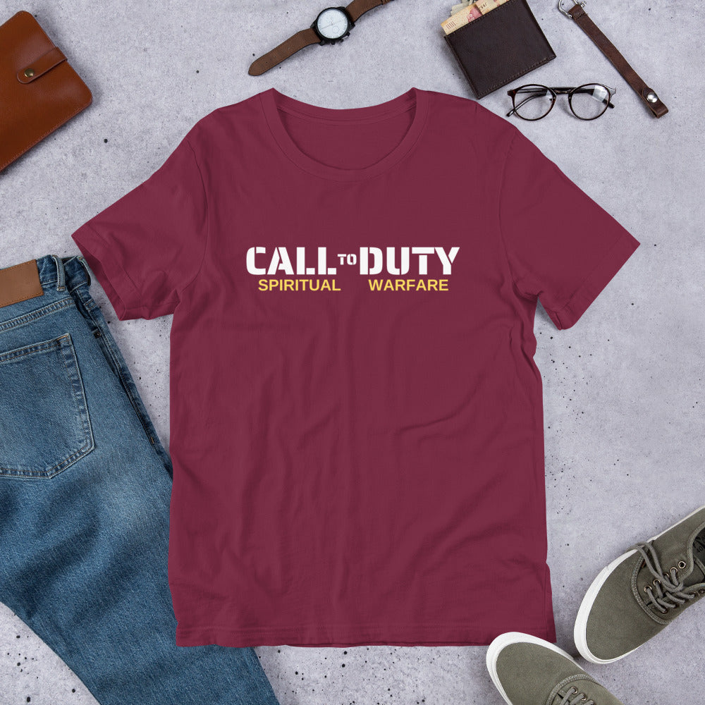 Call To Duty Unisex t-shirt