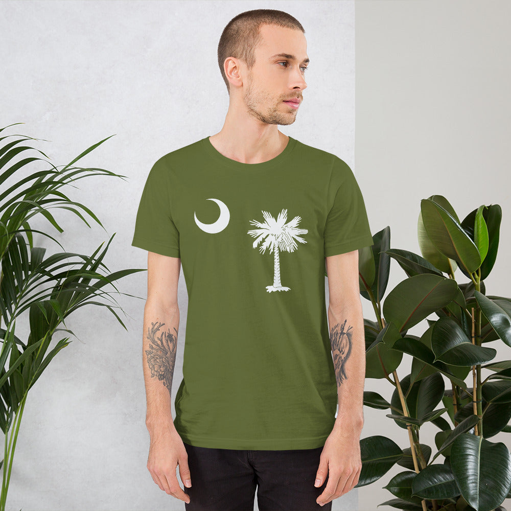 SC front 7 back Unisex t-shirt
