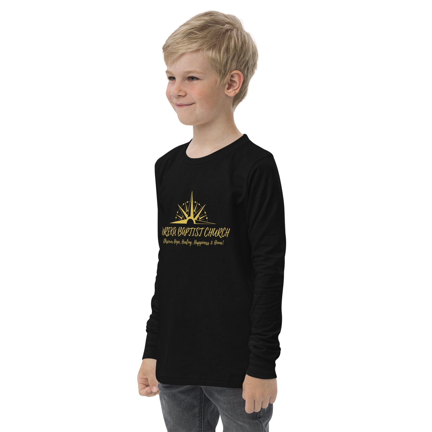 Eureka Logo Youth long sleeve tee