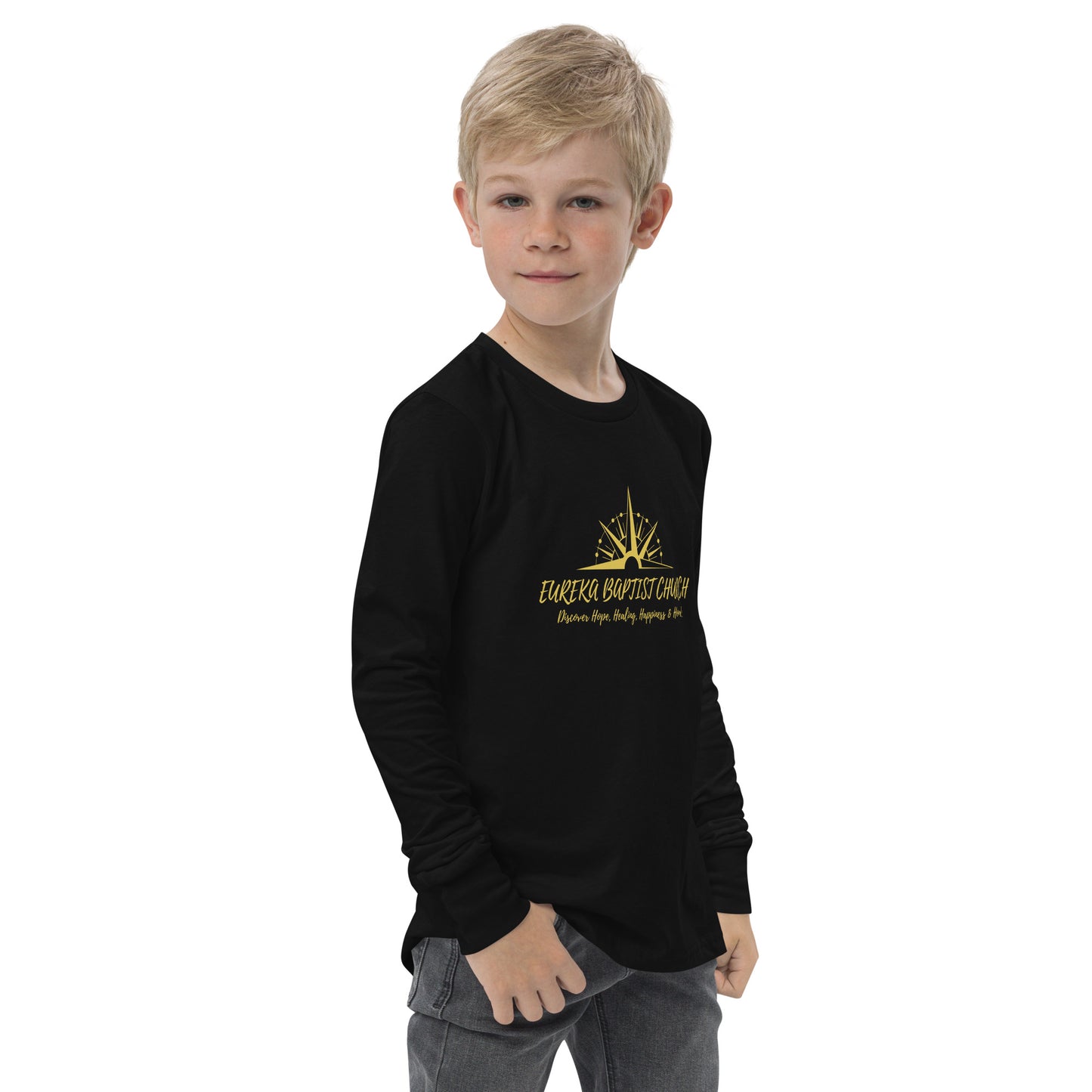 Eureka Logo Youth long sleeve tee