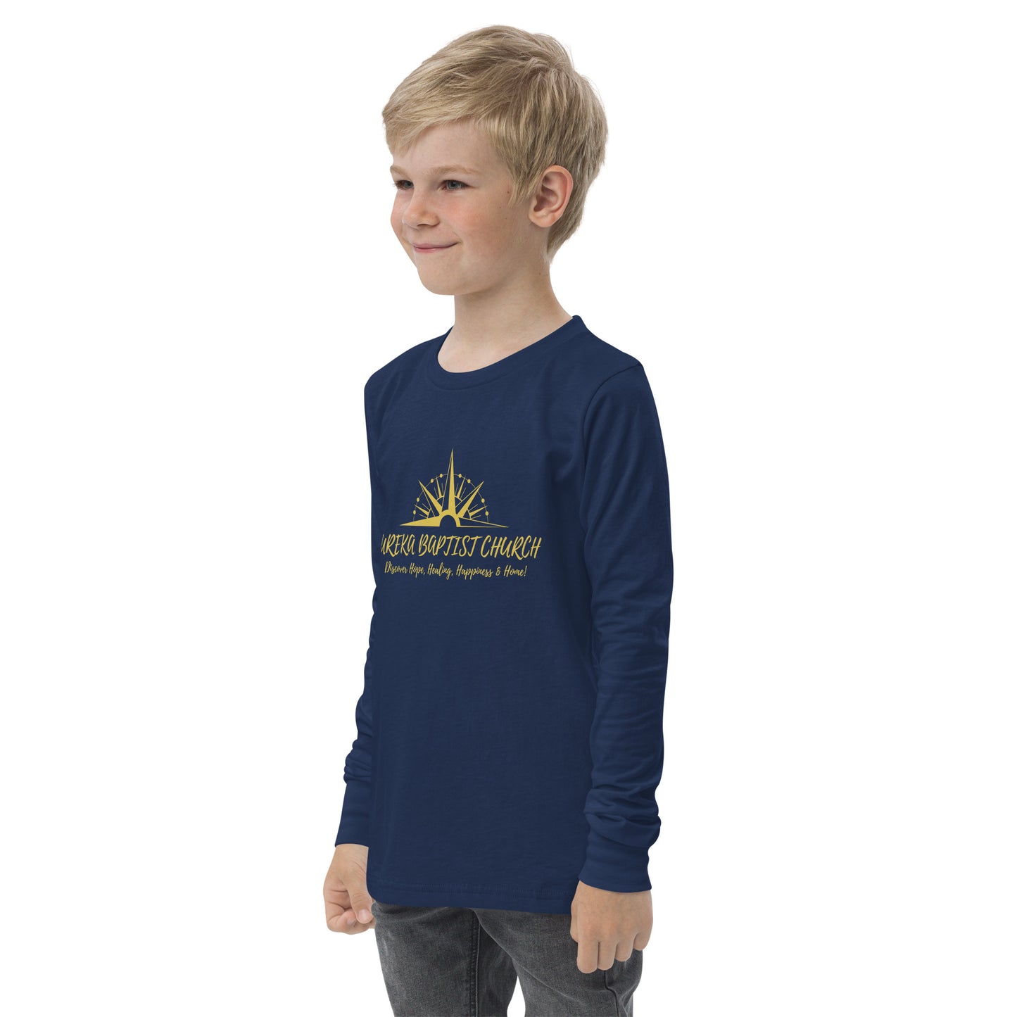 Eureka Logo Youth long sleeve tee