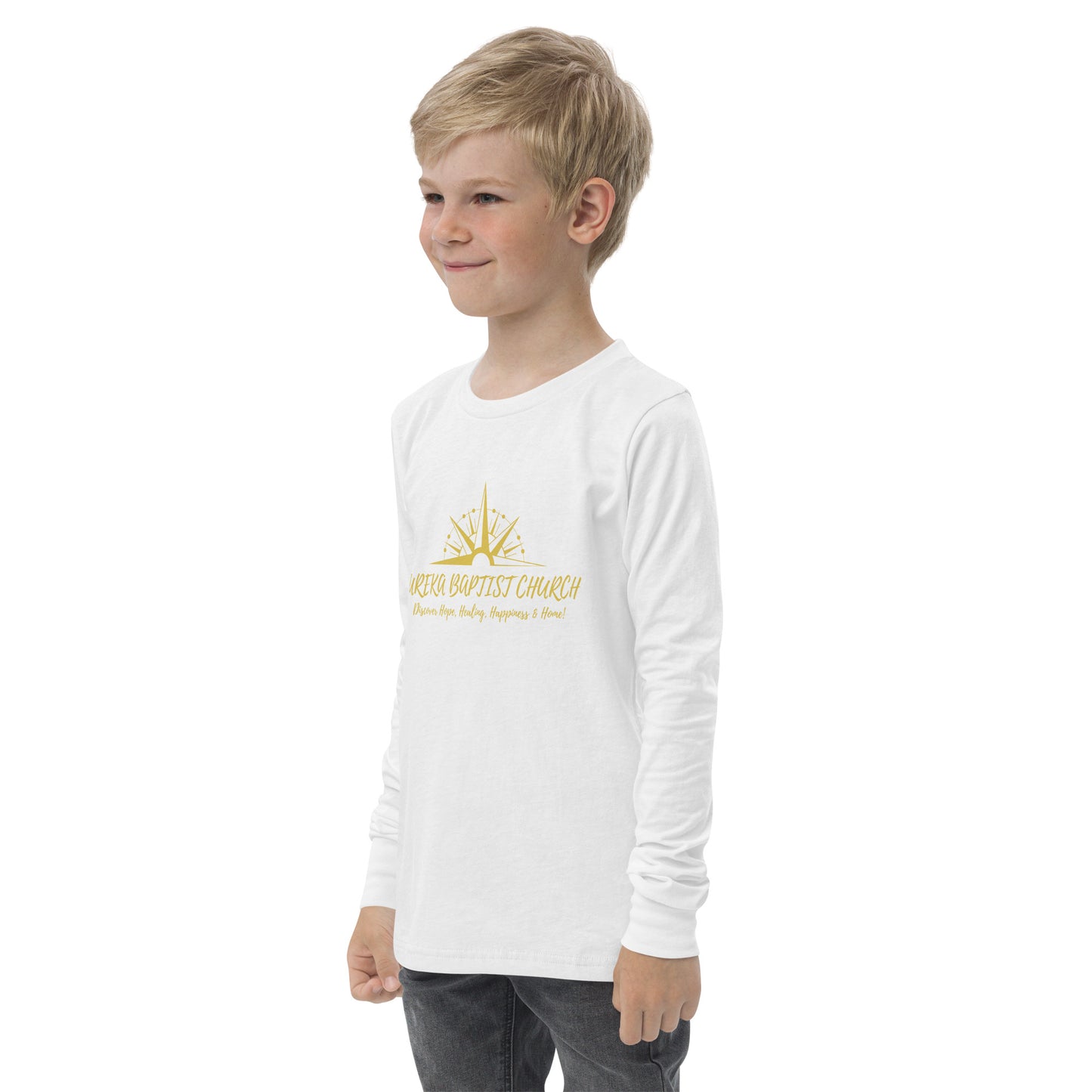 Eureka Logo Youth long sleeve tee